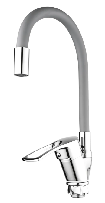 Смеситель для кухни Mixxus FANY 011 (Nut) Refl.Grey (без подводки) (MI6288) Киев - изображение 1