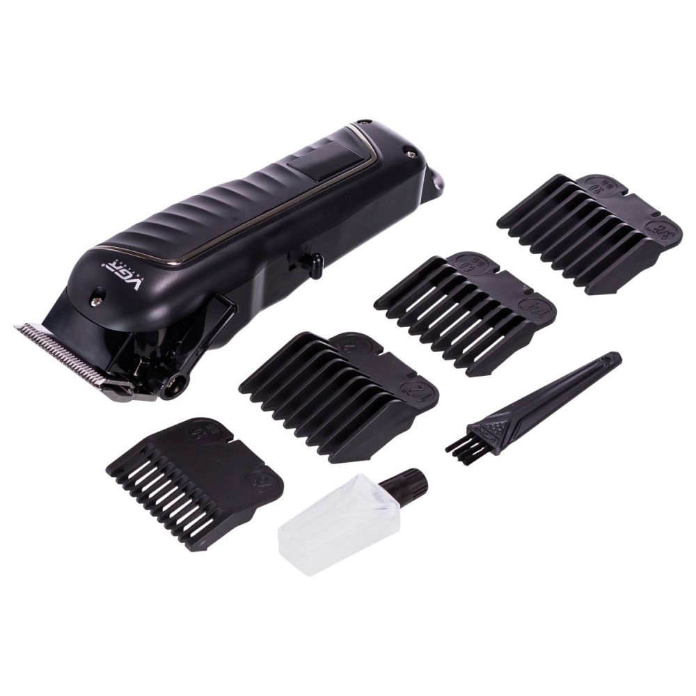 VGR Машинка для стрижки LED професійна з насадками VGR V-683 Коломия - фото 3