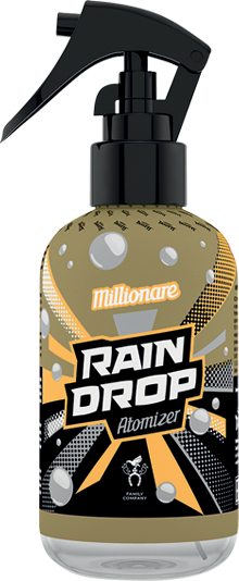 Ароматизатор для авто спрей "Rain Drop" Millionaire (Мільйонер) 200мл Tasotti Київ - фото 1