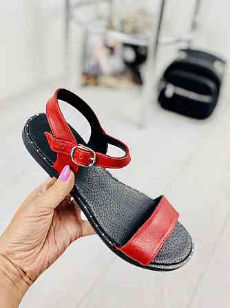 M.KRAFT Босоніжки жіночі M.KRAFT 3227 червоні (літо, шкіра натуральна) (4083) лише 39р. 39 Коломия