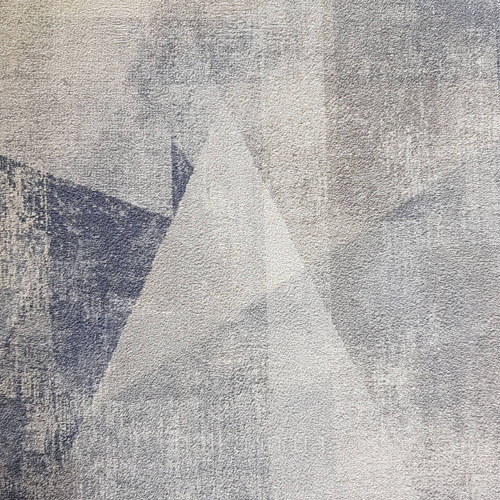 Шпалери вінілові на флізелін Rasch Linares 0.53х10 геометрія абстракція розмиті фігури сірі сині 617955 Київ - фото 1