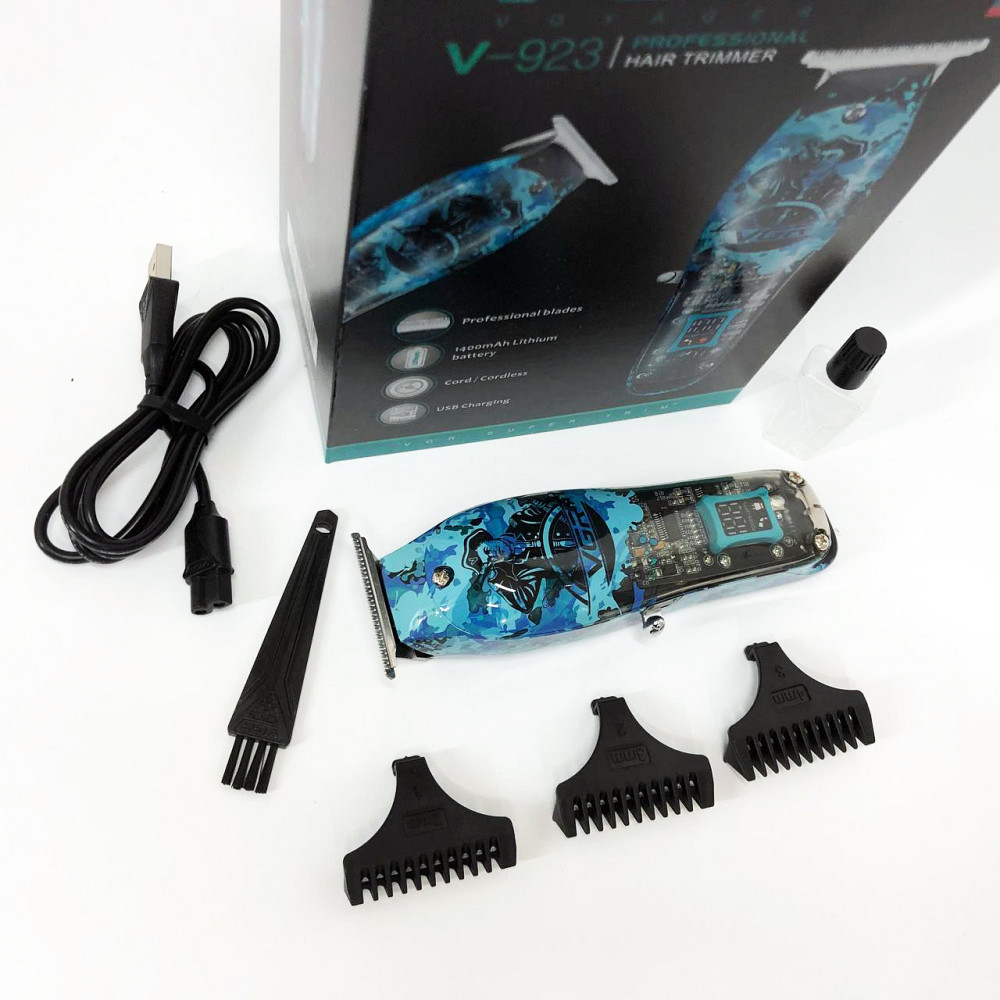 Триммер для самостоятельной стрижки волос, Машинка для стрижки волос беспроводная DI-11 Львов - изображение 5