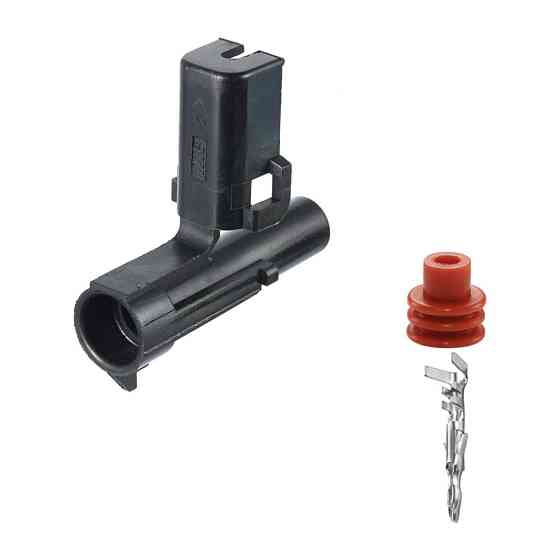 Роз'єм конектор 1-кон., Датчик Кислорода, 12010996, APTIV (Delphi) Америка, Корея, Buick, Cadillac, Chevrolet, Daewoo, GMC Київ