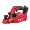 Рубанок акумуляторний MILWAUKEE, M18 BP-0, 82мм (+пилозбірник, кутова та бокова напрямна)