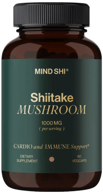 Смесь лечебных грибов Mind Shi Shiitake Mushroom 1000 mg 60 вег капс Киев - изображение 1