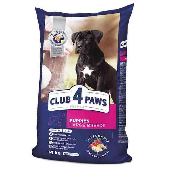 Club 4 Paws (Полуб 4 Лапи) Premium Puppy Large Breed Chicken сухий корм із куркою для цуценят великих порід Запоріжжя