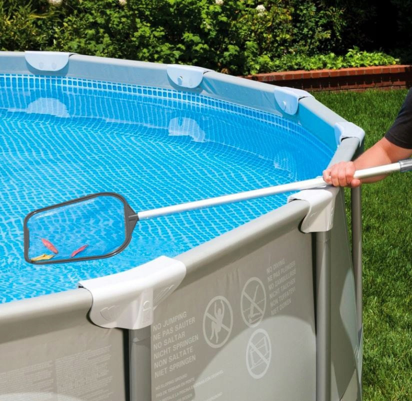 Набір для чищення басейну телескопічна палиця з 2 насадками Bigstren (21024) Нововолинськ - фото 9