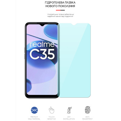 Пленка защитная Armorstandart Anti-Blue Realme C35 (ARM62342) Винница - изображение 3