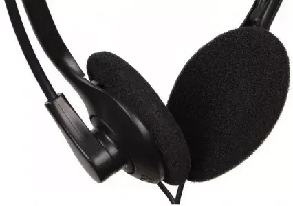 Навушники гарнітура Gembird MHS-123 Black, провідні, з мікрофоном Дніпро