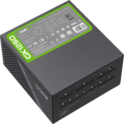 Блок живлення Gamemax 1250W (GX-1250 PRO BK (ATX3.0 PCIe5.0) Вінниця - фото 2