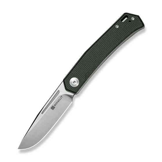 Ніж складаний кишеньковий Sencut Braxx, (7.93 см) D2 / Canvas Micarta зелений Київ