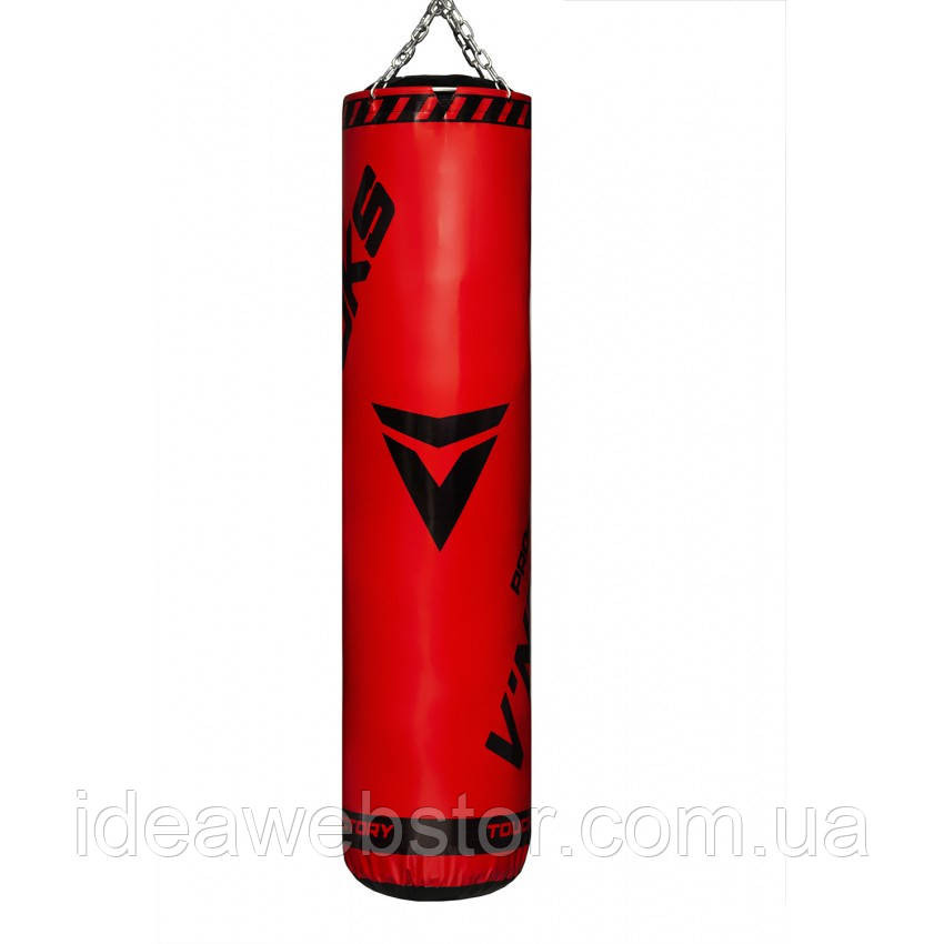 Груша боксерська  V'Noks Gel Red 1,5 м, 50-60 кг червоний професійний мішок для боксу та єдиноборств Київ - фото 4