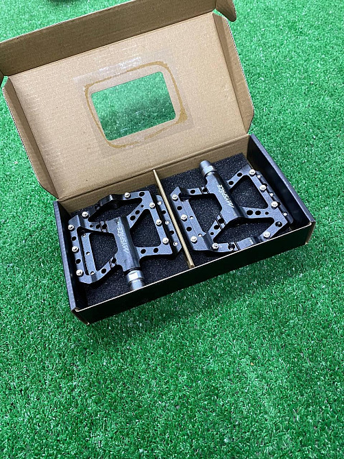 Велосипедные педали на промышленных подшипниках Feel Fit синие JTB-015 Бровары - изображение 3