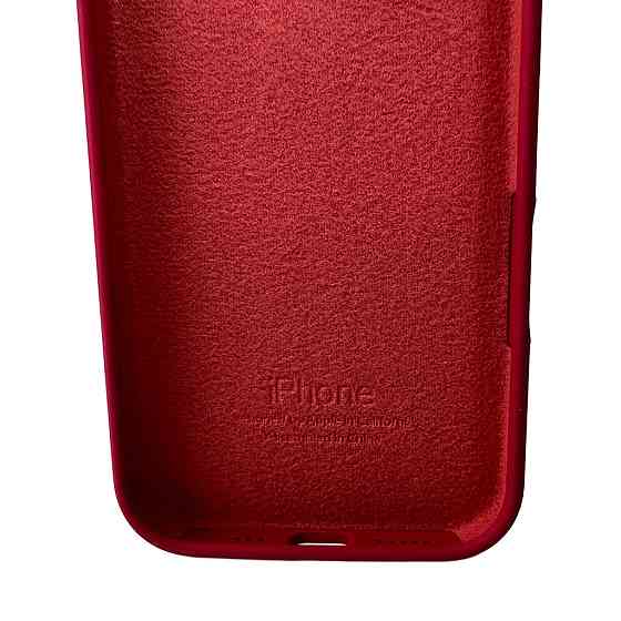 Чохол Silicone для Apple iPhone 16, марун Київ