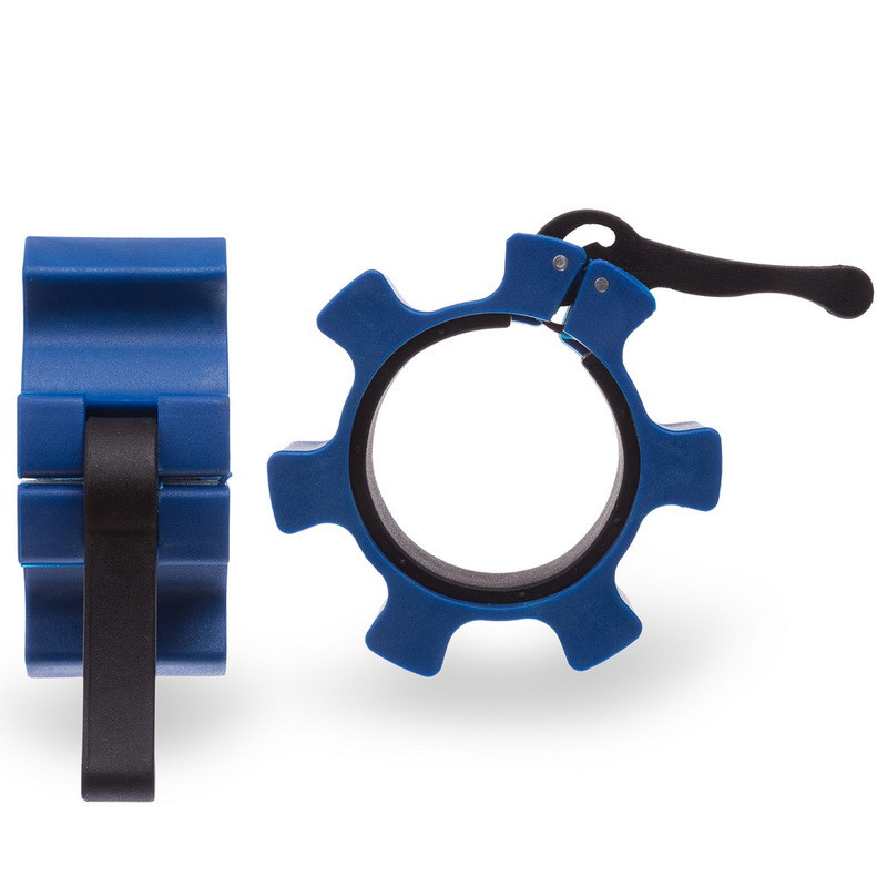 Замки для грифа с фиксатором Zelart-34 2 шт 50 мм Киев - изображение 1