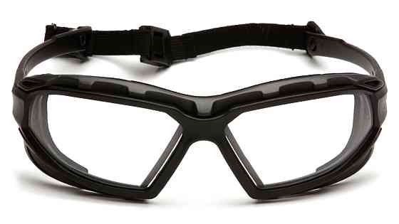Окуляри захисні з ущільнювачем Pyramex Highlander-Plus (clear) Anti-Fog, прозорі Запоріжжя