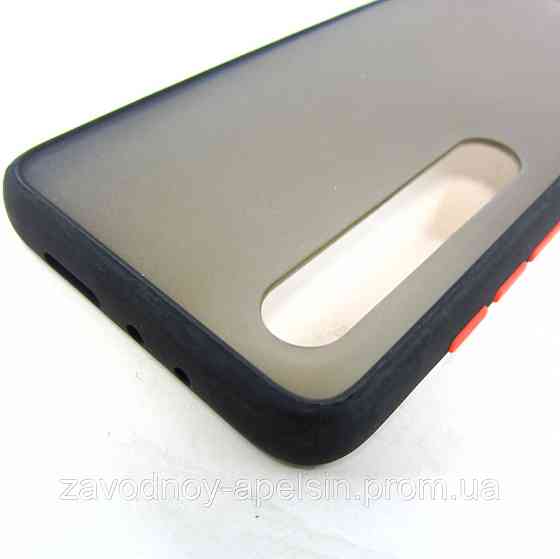 Xiaomi Mi 10 10pro Матовий чохол TPU+ PC (чорний) Одеса