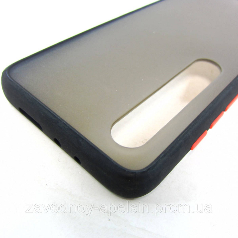 Xiaomi Mi 10 10pro Матовий чохол TPU+ PC (чорний) Одеса - фото 2