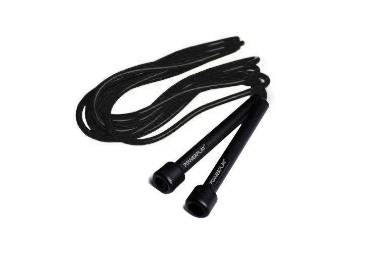Скакалка PowerPlay 4201 Basic Jump Rope Чорна (2,8m.) Луцк - изображение 2