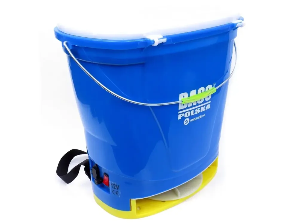 Аккумуляторная сеялка-разбрасыватель для семян и удобрений 20 л 10 м Bass Polska 8562 Киев - изображение 6