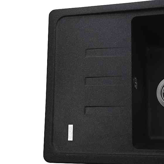 Гранитная мойка Globus Lux MONO графит 620х435мм-А0001 (000022399) Киев