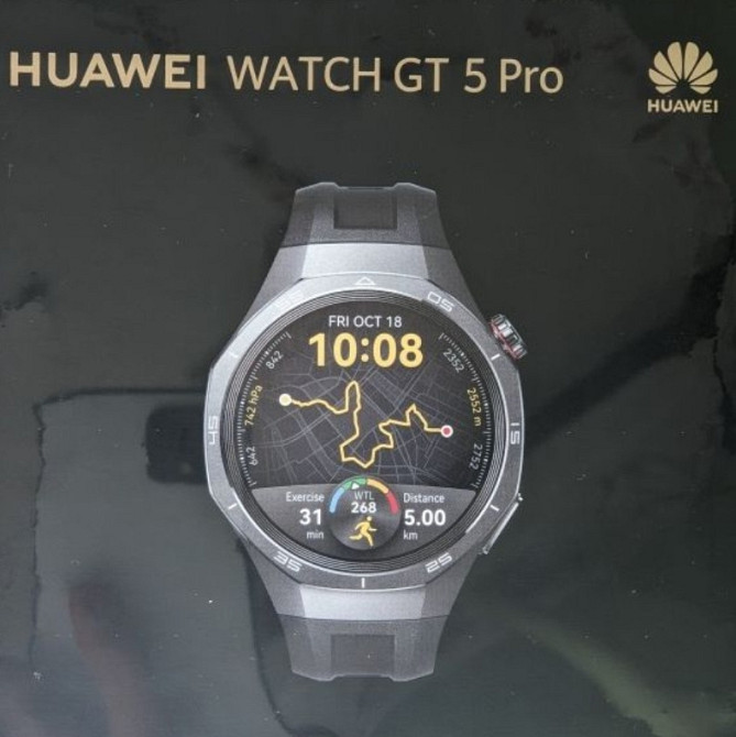 Смарт-Часи Huawei Watch GT5 Pro 46 mm. Black. Київ - фото 3