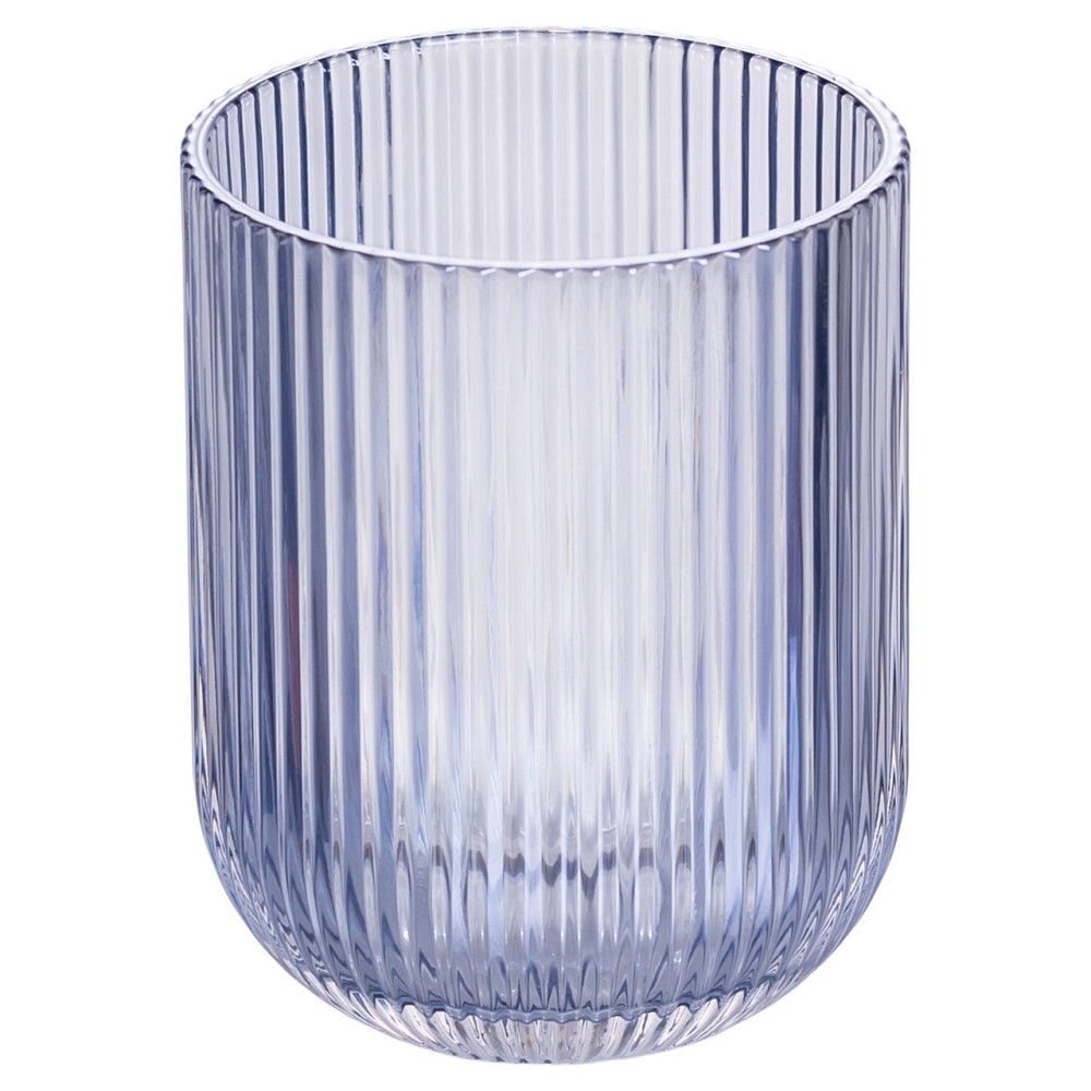 Набір склянок 6 шт скляні склянки 250 (мл) для соку, лимонаду, коктейлів склянки для напоїв Блакитний HP7112BL Київ - фото 2