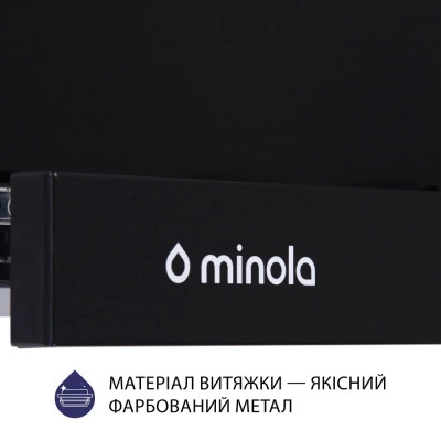 Витяжка кухонна Minola HTL 6614 BL 1000 LED (HTL6614BL1000LED) Вінниця - фото 4