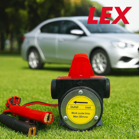 LEX насос паливний 24V для автоакумулятора електричний з фільтром електропомпа для авто для системи подачі пального Львів