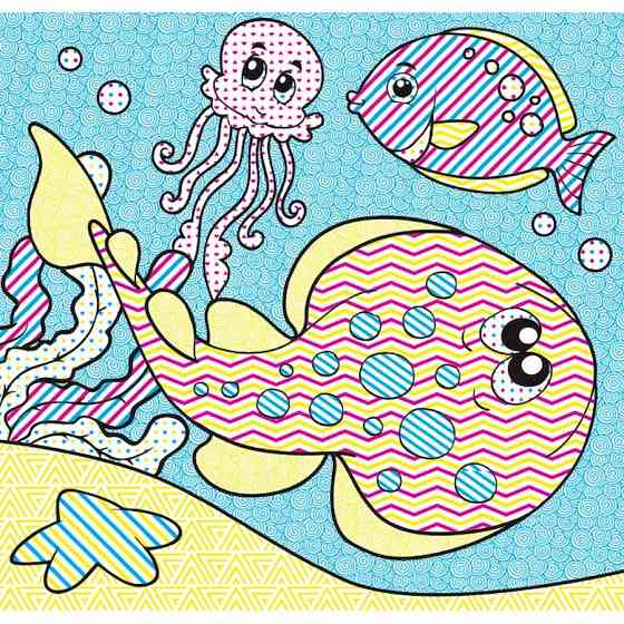 Водні розмальовки Чарівна розмальовка Морські пригоди 757166, 4 зображення Вінниця