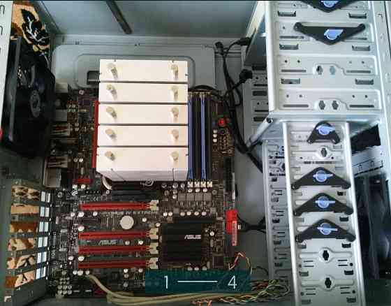 Материнська плата: 1155 ASUS Extreme IV + i7. Київ