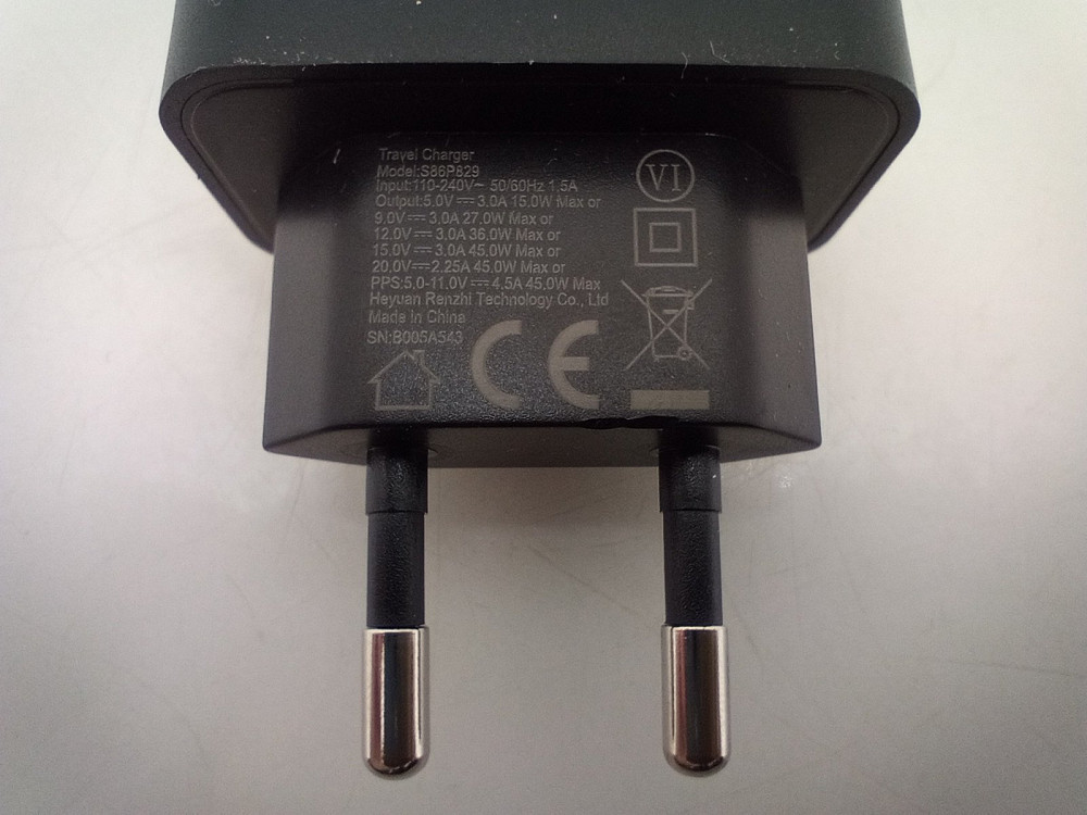 Адаптер живлення PD Type C 45W Луцьк - фото 4