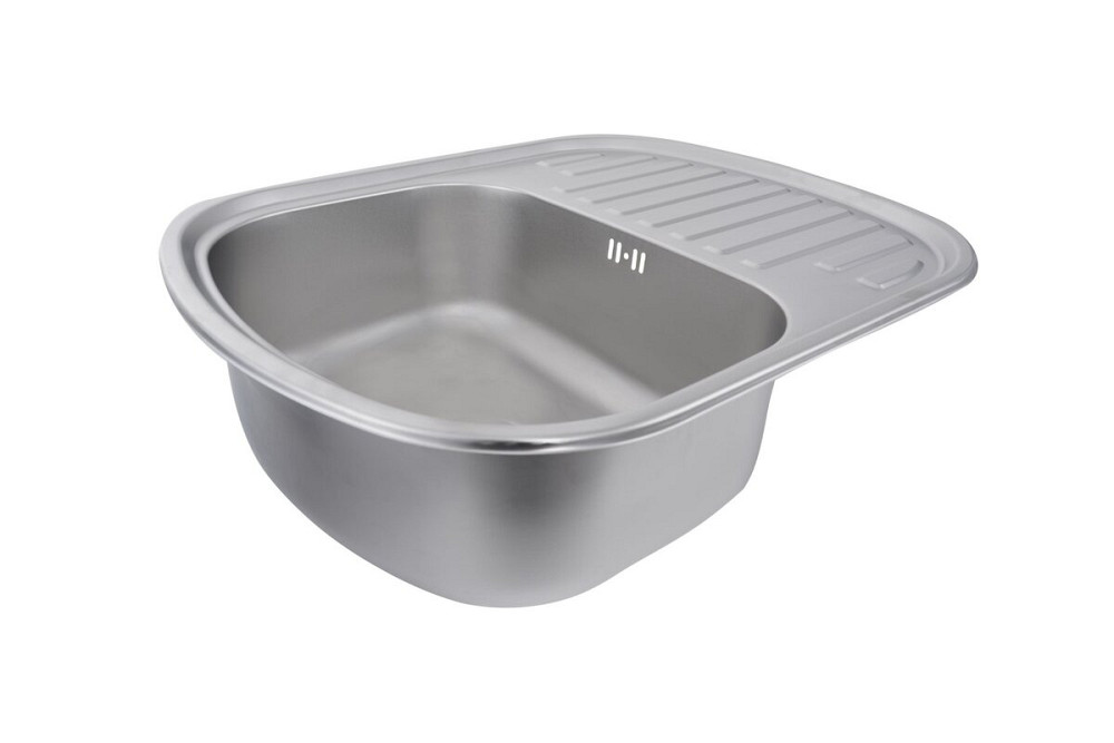 VALESO Кухонна мийка з нержавіючої сталі Valeso САТИН 6349 (0,8/180 мм) Коломия - фото 11