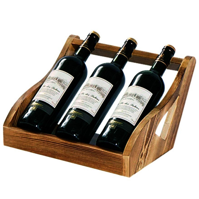 Настільна винна полиця "Мелтер 3" трюфель Миколаїв - фото 1