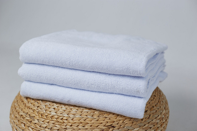 Рушник банний Ideal Textile махровий білий 50х90 см 600 г/м2 (56861198) Чернівці - фото 2