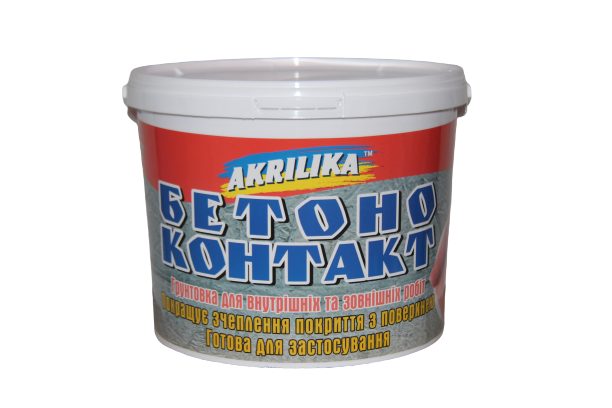 Akrilika Бетоно-контакт 7кг Харків - фото 1