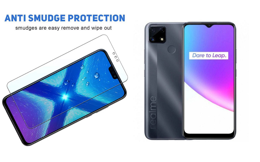 Защитное стекло NeoGlass для Realme C25s, Realme C25Y – ультрапрозрачное и устойчивое Киев - изображение 3