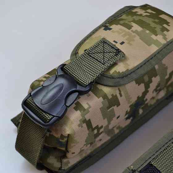 Підсумок на 2 магазини подвійний із кордури піксель MOLLE тактичний GV-63 Львів