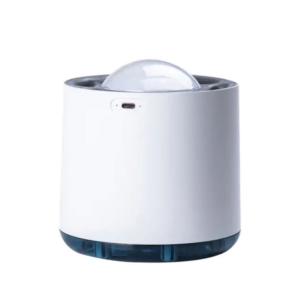 Happy Life Зволожувач повітря з RGB-підсвічуванням і синхронізацією з музикою 800 мл, білий Коломия - фото 5