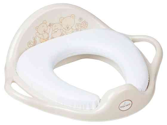 Накладка дитяча на сидіння унітазу Teddy Bear beige Київ