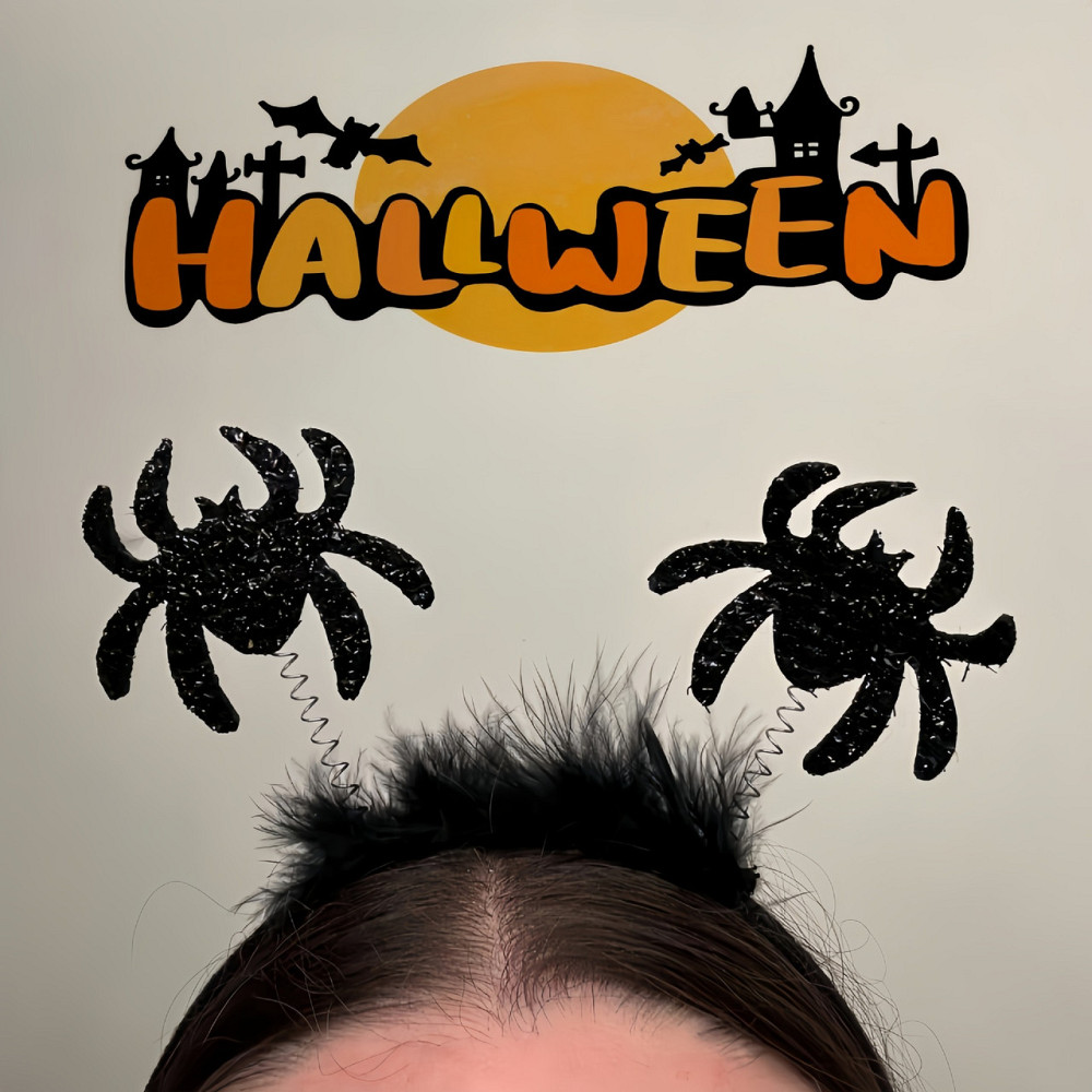 Обруч на Хэллоуин Пауки one size черный Киев - изображение 4