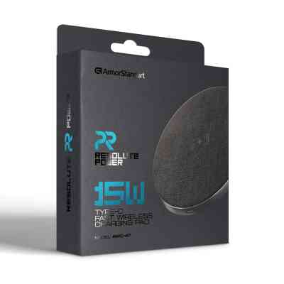 Зарядний пристрій Armorstandart Wireless Charging Resolute Power AWC-47 Round 15W Black (ARM73179) Вінниця