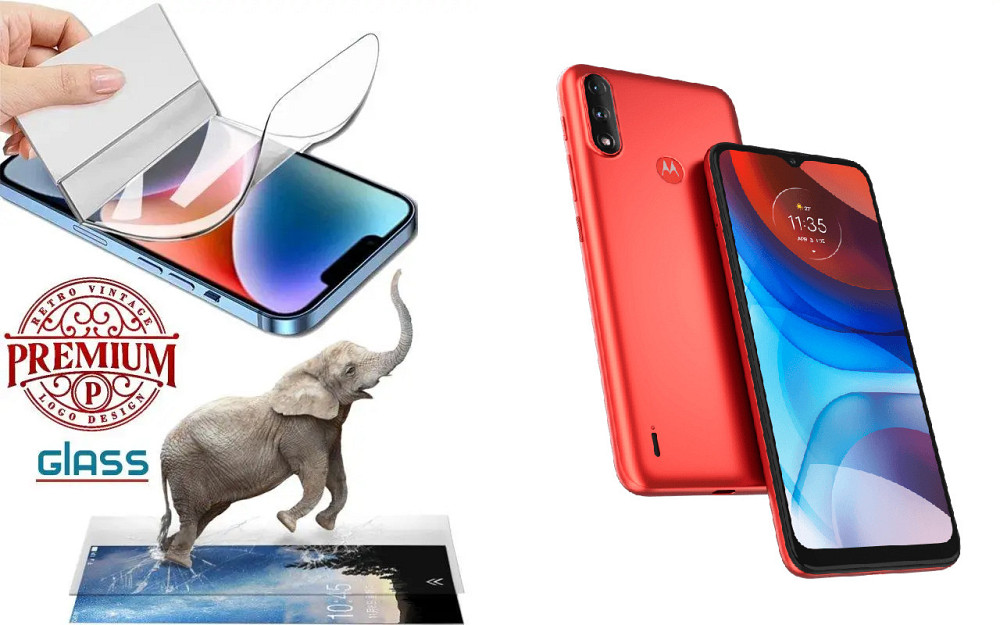 Поліуретанова плівка Motorola Moto E7 Power, Moto E7i Power, Premium, товщина 0,2 мм Київ - фото 1
