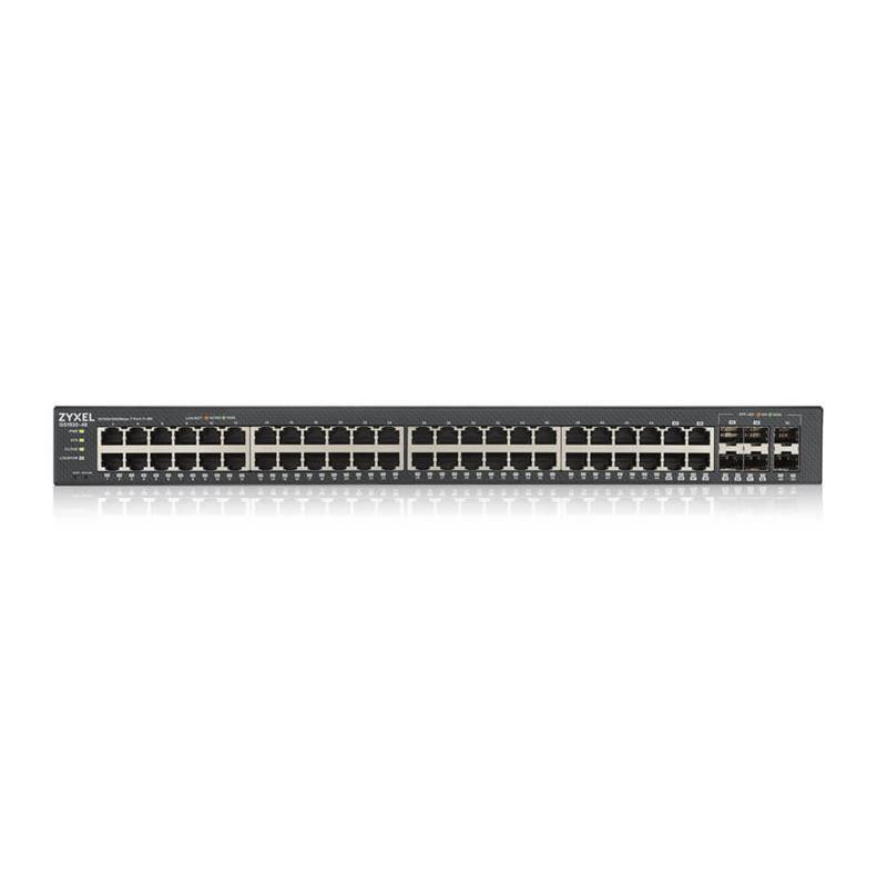 Комутатор ZYXEL GS1920-48V2 (GS1920-48V2-EU0101F) (44xGE, 4xGE/SFP, 2хSFP, Smart, NebulaFlex) Так Харьков - изображение 1