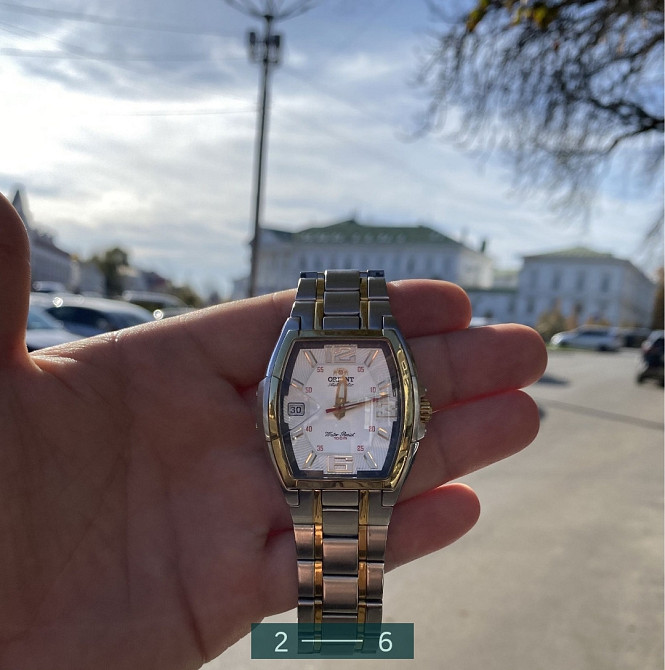 Мужские часы Orient Automatic FERAL003WO. 100m. Киев - изображение 2