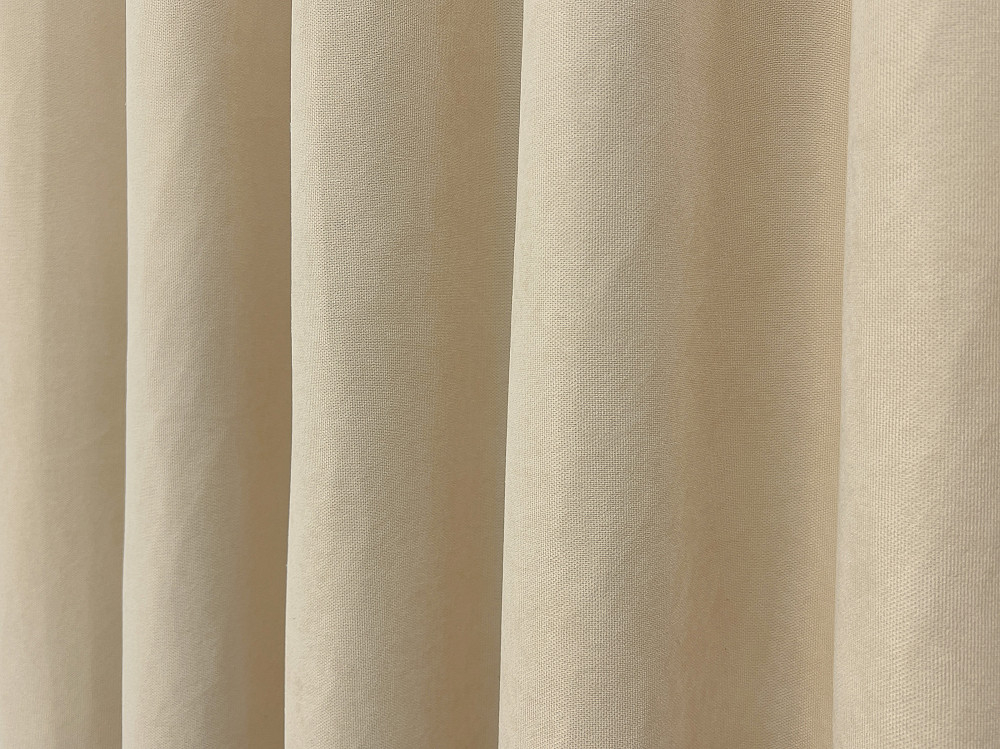 Комплект коротких штор VR-Textil Микровелюр Petek № 1826ш Бежевый 140х170 см 2 шт (35-0435) Киев - изображение 7