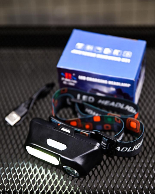 Налобний ліхтарик BL-1804 з червоним світлом ПП8145 Одеса - фото 5