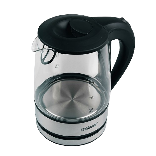 Електрочайник 1,2л 1370-1630W скло (диск) MR-062 Maestro Житомир - фото 1