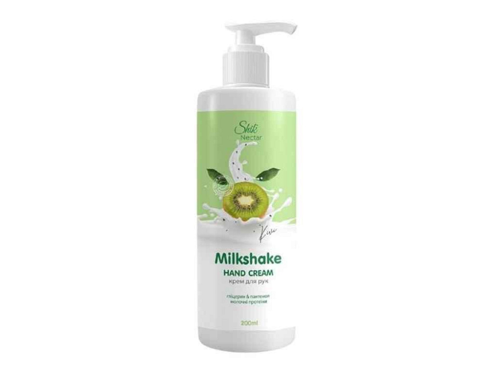 Крем-гель для рук 200мл Nectar Milk Shake с ар киви ТМ Shik Solmir Киев - изображение 1
