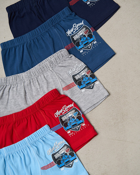 Боксеры подростковые на мальчика - Max Speed. Набор из 5 шт. Nicoletta 41423 8-9 Киев - изображение 3